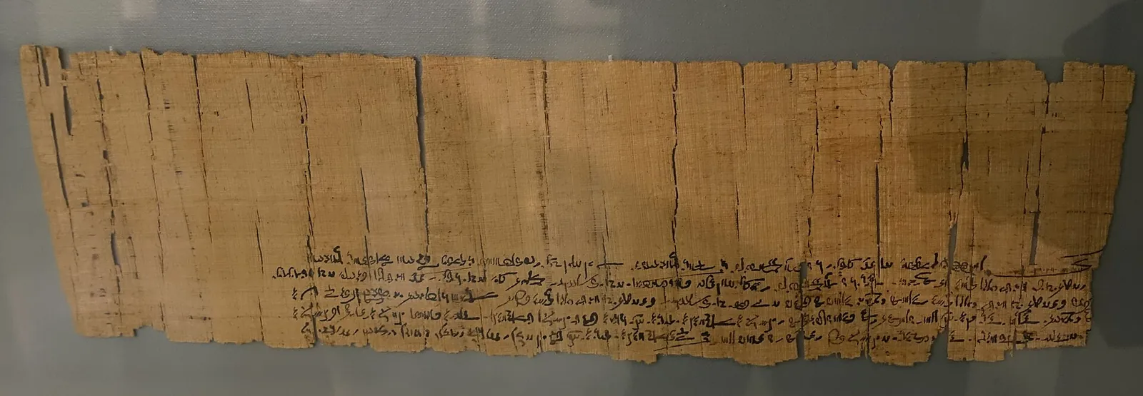 A late antique Coptic papyrus from Egypt